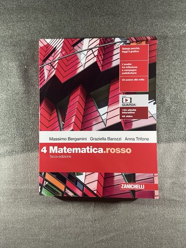 Matematica rosso vol - |, 4