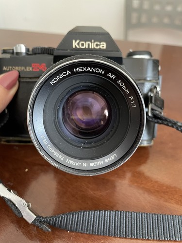 Konica autoreflex t4 - -, con