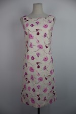 KITON NAPOLI ABITO VESTITO DONNA TG S 42 DRESS WOMAN ITALY VINTAGE LINO COTONE