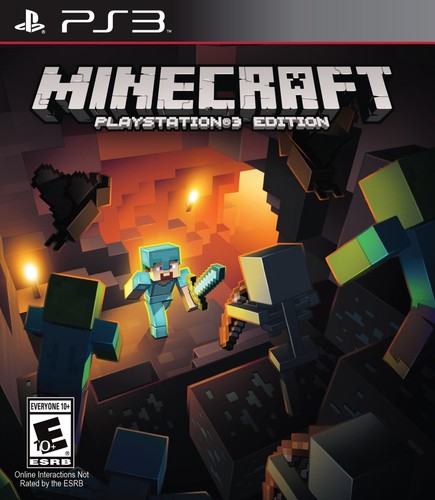 Minecraft ps3 sony playstation - minecraft,