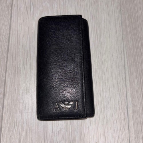 Armani jeans portachiavi pelle - armani,