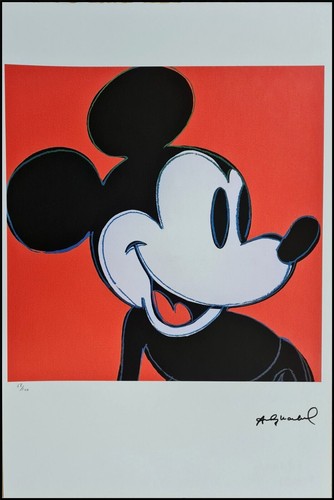 Andy warhol mickey - mickey, mouse
