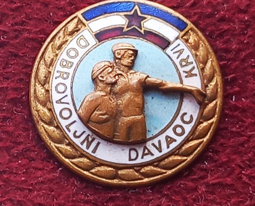 Vintage stick pin badge - stick,