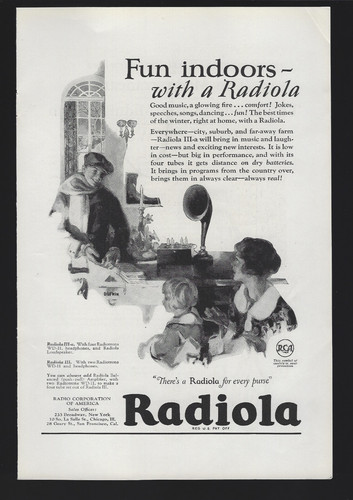Pubblicità stampa 1925 - , fun