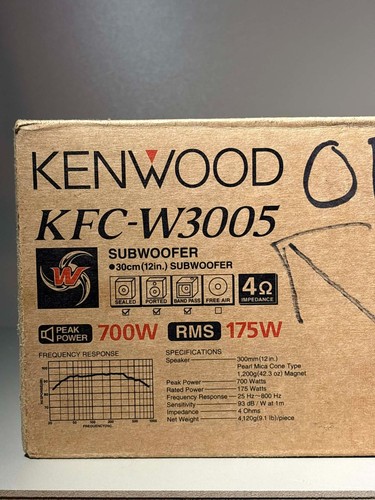 Kenwood kfc w3005 subwoofer - kenwood,