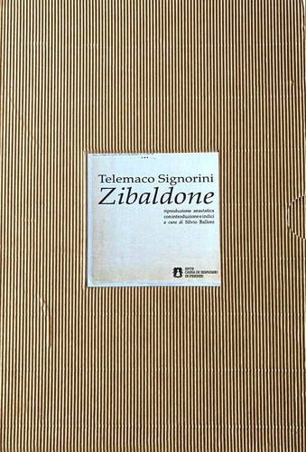 Telemaco signorini zibaldone - signorini,