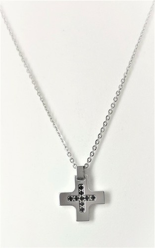 Collana uomo acciaio - uomo, in