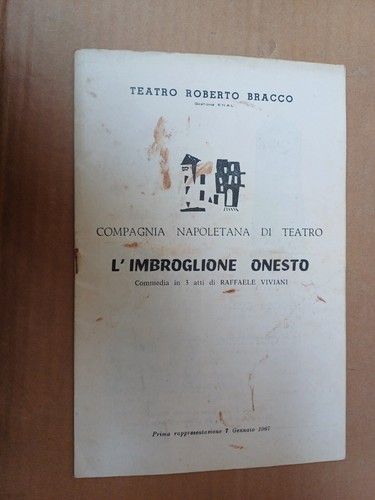 Depliant teatro roberto - teatro, bracco