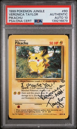 Psa auto pikachu jungle - auto,