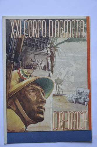 Cartolina militare ventennio - cartolina,