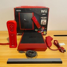 Console Nintendo Wii Mini Completa di controller e accessori Boxata con scatola