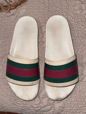 GUCCI pantofole uomo bianche