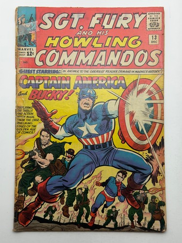 Marvel comics sgt fury - marvel, and