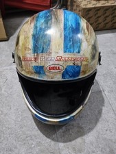 Casco auto Bell vintage Corvette verniciato a mano