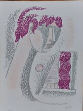 MARIO TOZZI LITOGRAFIA FIRMATA E NUMERATA A MATITA