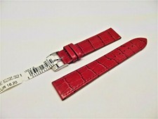 cinturino vera pelle rosso