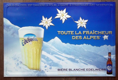 Birra edelweiss insegna - edelweiss,