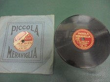 Coppia disco 78 giri dischi