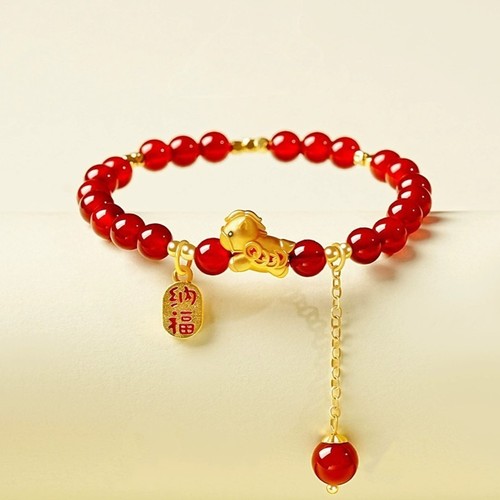 Bracciale moda perline - bracciale,