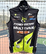 UCI MTB Team 2009 Multivan Merida Maxxis cycling vest shirt Size M (has defect)