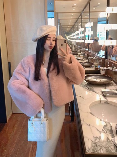 Giacca cappotto pelliccia - giacca,