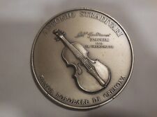 Antonio Stradivari medaglia panca cremona violino 70mm