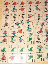 VECCHIO GIOCO CARTE CARTONCINO