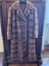 Cappotto Visone Naturale Vintage Anni ‘70. Tagia 42/44