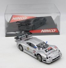 Ninco Mercedes CLK GTR #10 Warsteiner slot car 1:32 Ref. 50167 made in Spain