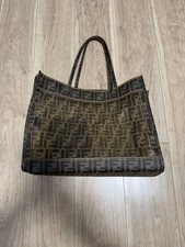 Borsa grande con logo Fendi Ff