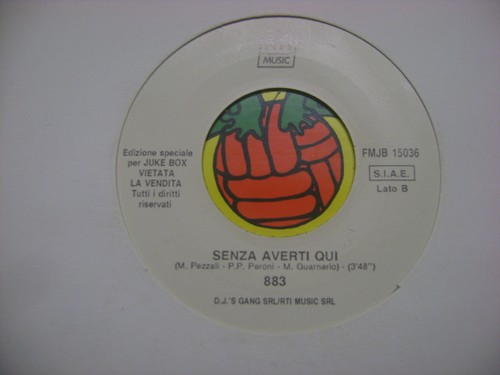 883 senza averti - 883, pezzali)