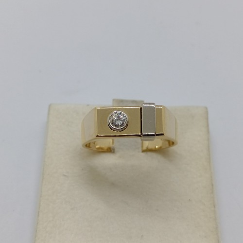 Anello uomo oro giallo - uomo, e