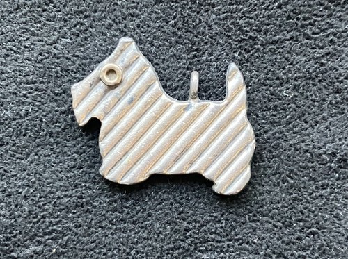 Ciondolo cane scozzese - , vintage