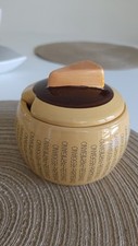 Originale Formaggiera in Ceramica Parmigiano Reggiano con Coperchio 