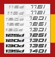BMW 1 Serie Emblemas Letras