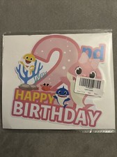 Baby Shark 2nd Birthday Cake