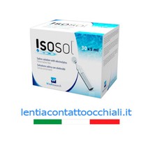 ISOSOL SOLUZIONE SALINA CON ELETTRIOLITI 30X5ML !!! SCAD 2027