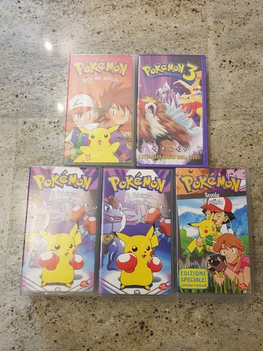 Videocassette pokémon vhs - pokémon,