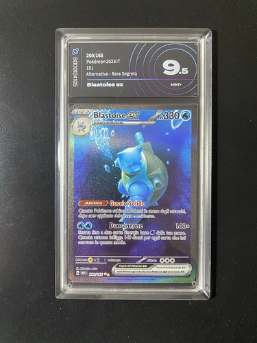 Carta pokemon blastoise - carta, ex