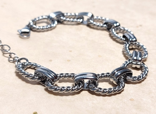 Bracciale acciaio stell - bracciale,