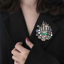 spilla donna vintage castello