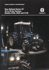 Foglietto brochure trattore