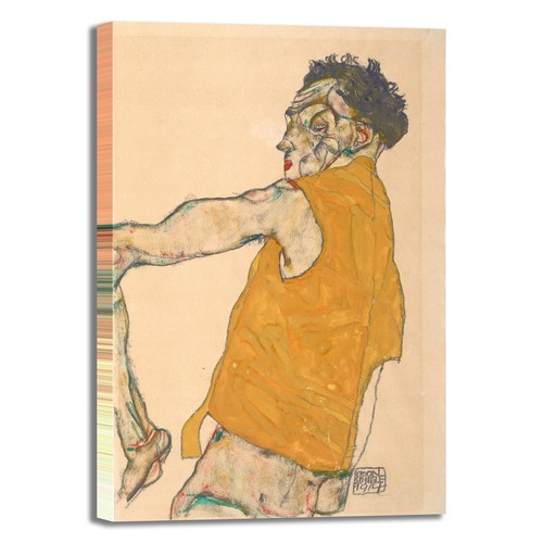 Schiele autoritratto maglia