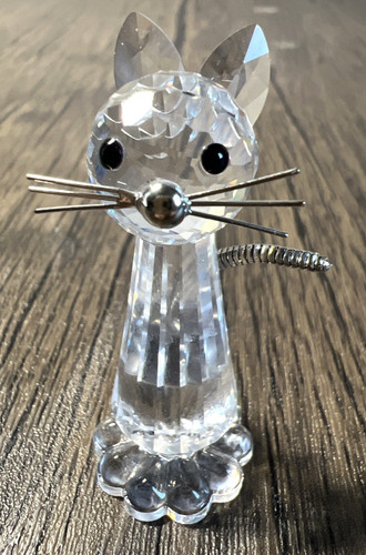 Gatto cristallo swarovski - gatto,