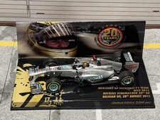1:43 Michael Schumacher Mercedes GP 2011 F1 W02 GP del Belgio Minichamps 413 110107