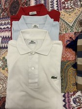 POLO LACOSTE TAGLIA S 3 MANICA