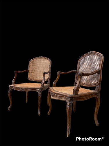 Coppia poltrone rocaille - coppia,