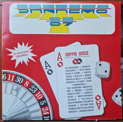 Sanremo doppio disco - sanremo, 87