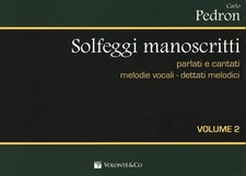 Solfeggi manoscritti parlati - , e