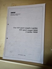 Fiat 124 Sport Coupe E Spider, 124 Sport Coupe & Spider 1600 Caratteristiche '69